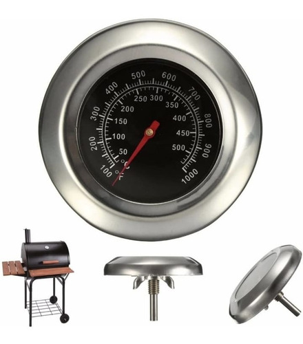 Medidor De Temperatura Termometro Bbq Parrilla Cocina Horno