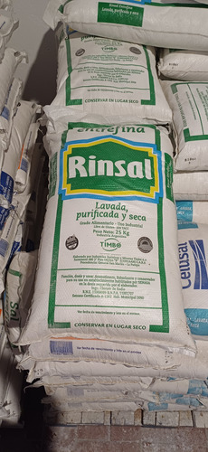Sal Entrefina Celusal Lavada Purificada Y Seca Bolsa X25kg