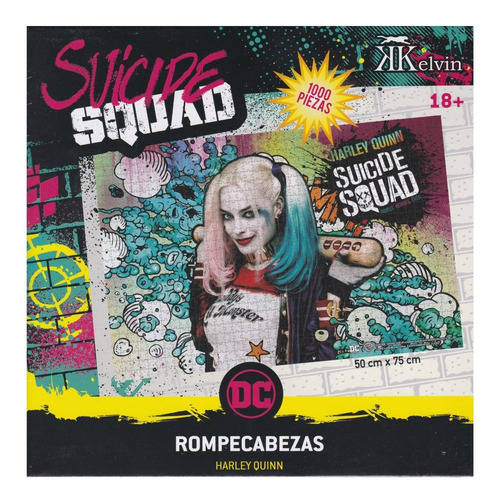 Harley Quinn Suicide S Dc Comics Rompecabezas 1000pz Kelvin