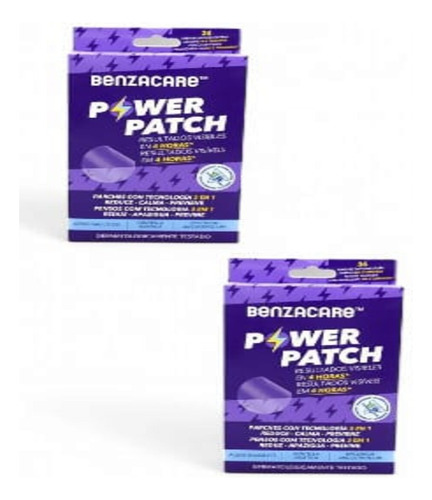 2 Benzacare Power Patch Parche Invisible Reduce Imperfeccion