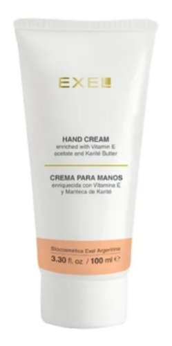 Exel Crema Para Manos Vitamina E Y Manteca De Karite 100ml