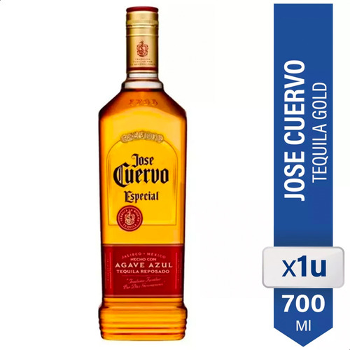 Tequila Jose Cuervo Especial Gold Dorado 750ml 01almacen 