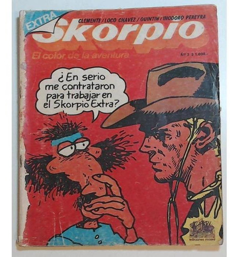 Historieta Skorpio Extra 3 Año 1 12/78