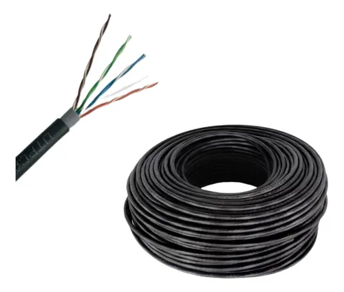 Cable Utp Cat 5e Uso Exterior X 100 Metros