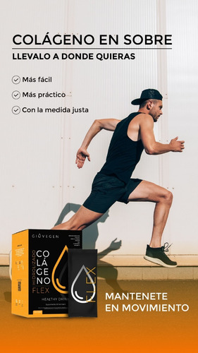 Giovegen Flex - Colágeno Hidrolizado 3 Meses De Tratamiento