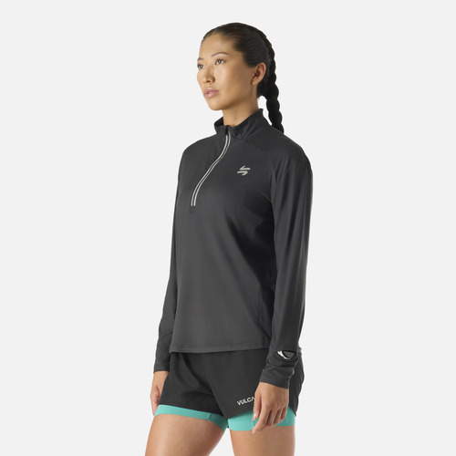 Polerón Deportivo Mujer Tempo Negro