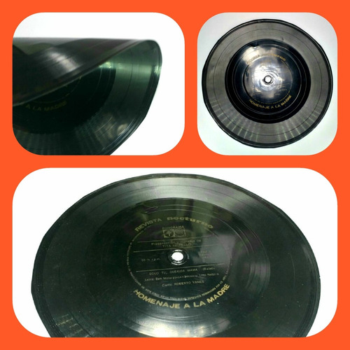 Flexidisc Tita Merello Trillizas De Oro Roberto Yánez 