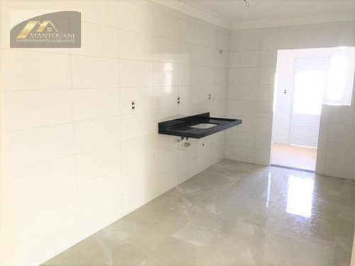 Imagem 8 de 30 de Apartamento Com 3 Dormitórios À Venda, 129 M² Por R$ 742.635 - Canto Do Forte - Praia Grande/sp - Ap2674