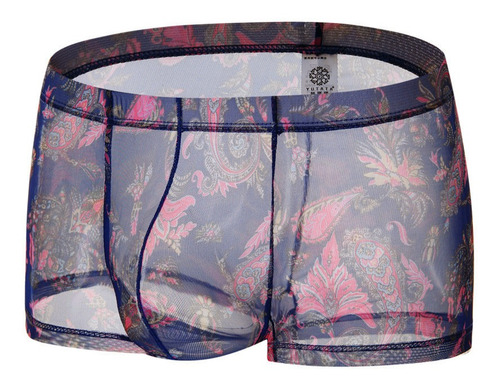 Calzoncillos Tipo Bóxer Para Hombre, Transparentes, Con Esta