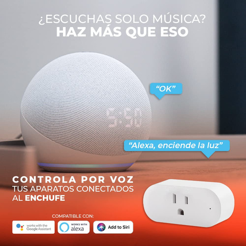 Tecnolite Connect Enchufe Inteligente Wi-fi Con Medidor De