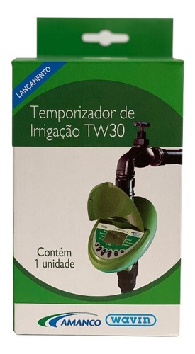 Irrigador Automático Temporizador Hortas E Jardins Amanco
