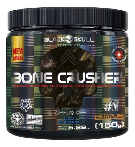 Bone Crusher (150g) - Sabor: Blue Berry Arando