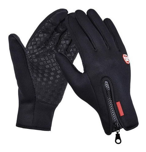 Guantes Motos Neoprene Tacticos Polar Termicos Cierre Winter