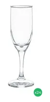 Comprar Copas Champagne Cristar Aragon 186 Ml X 24 Unidades