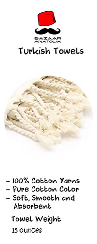 Toalla De Playa Bazaar Anatolia Arpa 100% Algodón 196 X 98 C