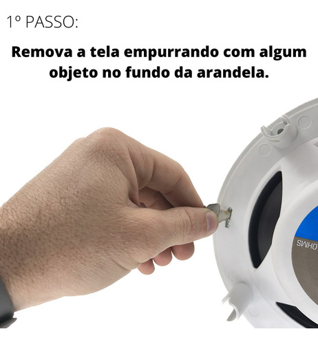 1 Kit Suporte De Fixação Presilha Trava Arandela Orion Leson
