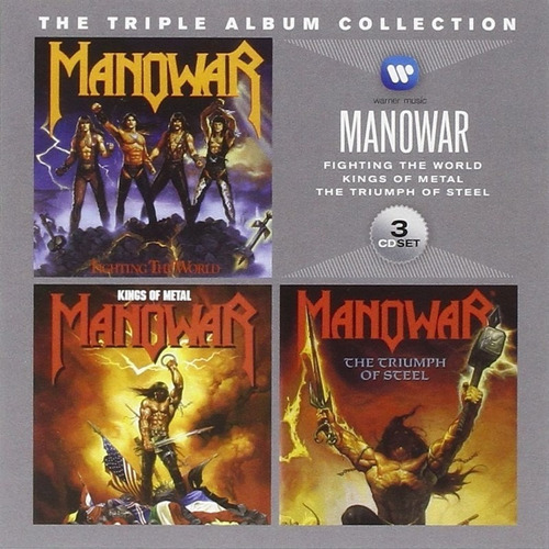 Manowar - Triple Album Collection - Cd Digipack