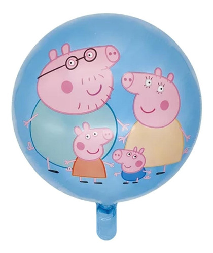 10 Globos Peppa Pig Familia De Peppa