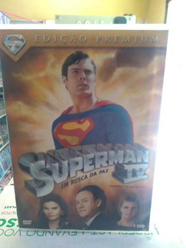 Superman 4 Em Busca Da Paz Dvd Originalusado