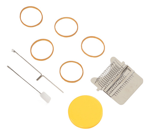 Mini Máquina De Telar De Madera Para Coser Rápidamente, Goma