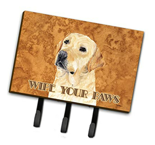 Caroline's Treasures Sc9133th68 Labrador Wipe Your Paws Corr