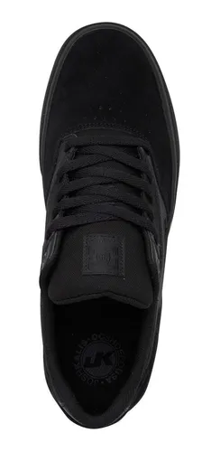 Zapatillas Dc Shoes Hombre Kalis Vulc Negras Urbanas Skate