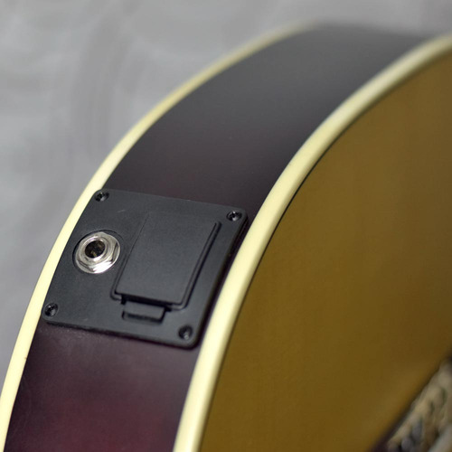 Violão Flat Nylon Tagima Elétrico Timbre Profissional Satin Cor Natural Amber Satin Material Do Diapasão Okoume Orientação Da Mão Destro