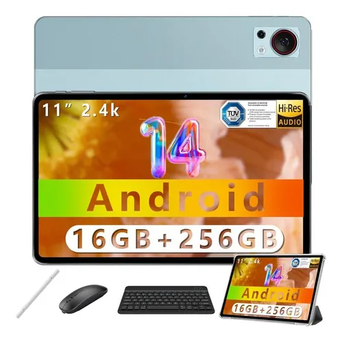 Doogee T30s - Tablet Android 14 De 2.4k De 11 Pulgadas, Tablet De Juegos Octa-core Con Expansión De 16 Gb+256 Gb 1 Tb, 8580 Mah, Cámara De 13 Mp+8 Mp, Wifi 5g, Bt5.0, Gps, Tablet Con Teclado, Mouse