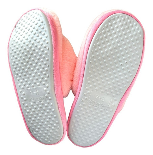 Pantuflas Dama Afelpadas Lisa Pompón