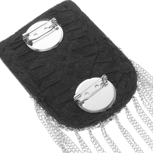 ` Epaulettes Vintage Con Estampado Tassel, 2 Unidades