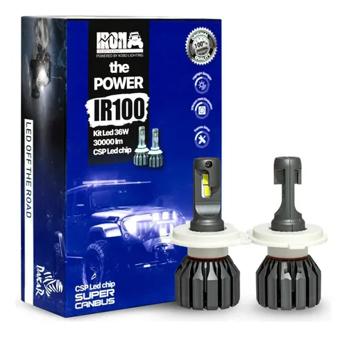 Kit Lámparas Cree Led Iron Ir100 The Power Canbus Chip Csp