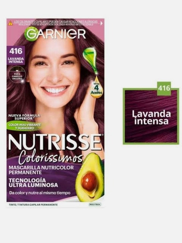 Tinte Garnier Nutrisse Tono 416