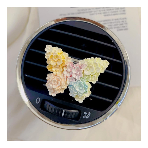 Molde De Silicona Flores Mariposas Velas Aromáticas -