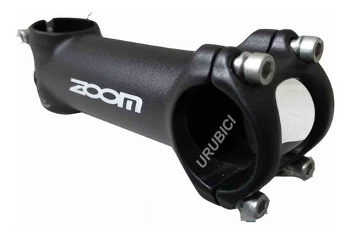  Potencia Stem Aluminio Zoom 90mm Largo  X 31.8 Mm. Negro.