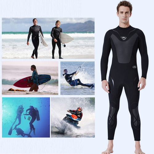 Imagen 8 de 10 de Traje De Neopreno De 3 Mm De Neopreno De Cuerpo Completo