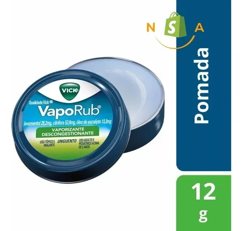 Vick Vaporub Descongestionante Vaporizante - 12g