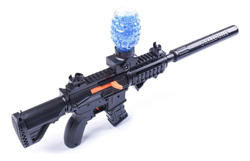 Arma Bolinha De Gel M416 Colt Metralhadora Automática Rifle Preto