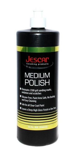 Jescar Medium Polish Pulimento De Corte Medio De 946 Ml