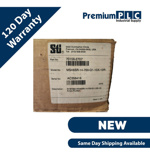 New Sti Ms46sr-14-700-q1-10x-10r-nc-fn Light Curtain Sys Bbz