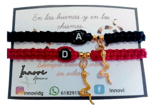 Pulsera Serpiente Amigas Chapa De Oro