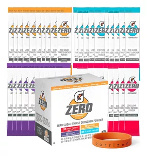 Pack 40 Sobres Gatorade G Zero 10 Sin Azúcar