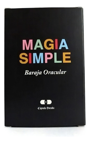 Oráculo Magia Simple - Cápsula Dorada