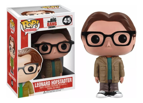 Funko Pop Leonard (45) Sin Caja - The Big B. Theory (Usado)