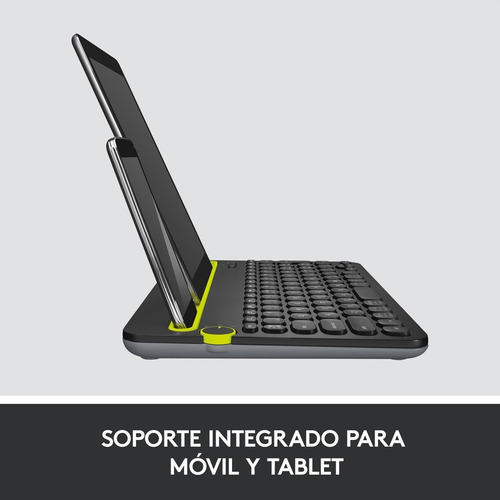 Imagen 7 de 9 de Teclado Bluetooth Multidispositivo Confortable Logitech K480
