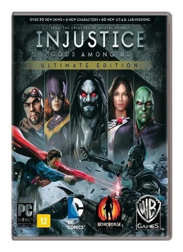 Injustice: Gods Among Us  Injustice Ultimate Edition Warner Bros. PC Físico