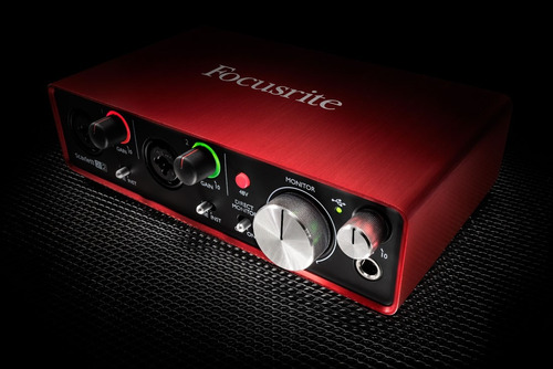 Focusrite Scarlett 2i2 2a Geração Interface De Áudio Lacrada