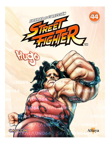 Street Fighter 44 Hugo Planeta Deagostini Nuevo #skalauno64