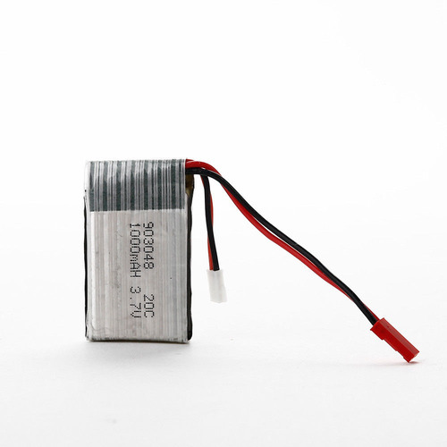 3.7v 1000mah 20c Lipo Litio Batería W/pcb Jst Para Rc Helicó