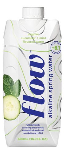 Agua De Manantial Alcalina De Flujo, Orgnica, 100% Agua Alca