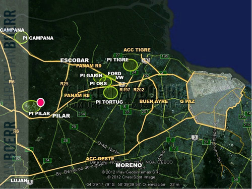 Imagen 9 de 11 de P Ind Pilar - Pilarica - Fraccion 5.000m - Categ Industrial